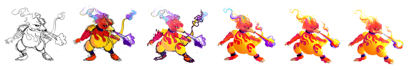 Illustration for article titled Molten-Hot Magmar (No Pranks This Time!) Pokemon One a Day!